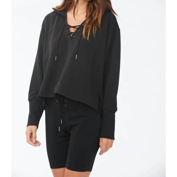 NEW SUNDAYS cadence hoodie in black - Picture 2 of 2